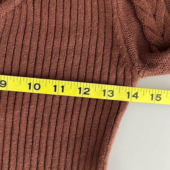 NWT Halogen Pouf Sleeve Viscose Blend Sweater Size XS - Picture 3 of 7